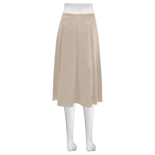 Moonlight Mnemosyne Women's Crepe Skirt (Model D16)