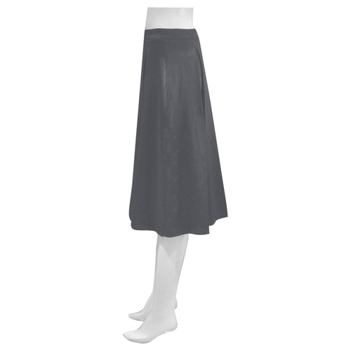 Ebony Mnemosyne Women's Crepe Skirt (Model D16)