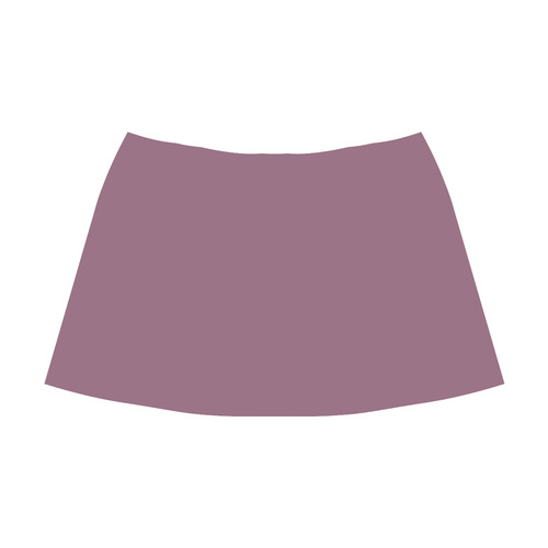 Grape Nectar Mnemosyne Women's Crepe Skirt (Model D16)