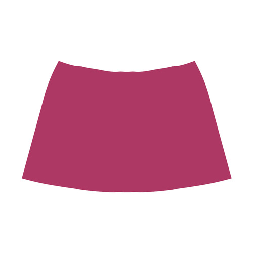 Cerise Mnemosyne Women's Crepe Skirt (Model D16)