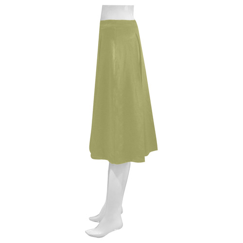 Moss Mnemosyne Women's Crepe Skirt (Model D16)