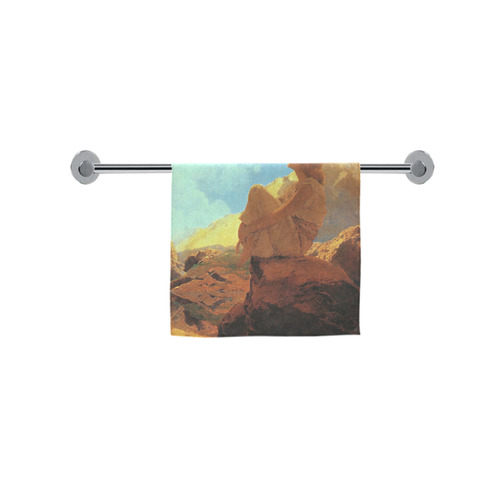 Maxfield Parrish Spring Morning Fine Art Custom Towel 16"x28"