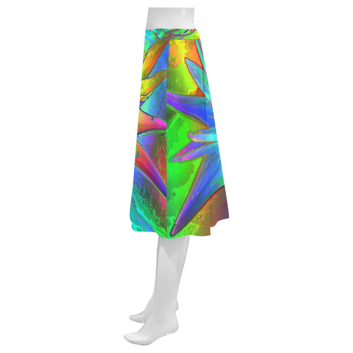 Floral ArtStudio 271016 A Mnemosyne Women's Crepe Skirt (Model D16)