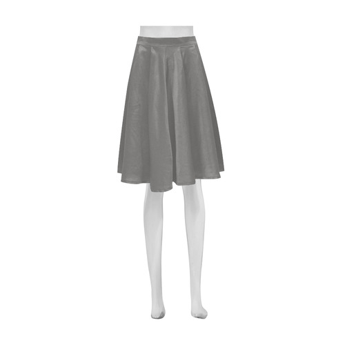 Pewter Athena Women's Short Skirt (Model D15)