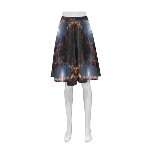 NASA: Black Hole Eating a Star Astronomy Abstract Athena Women's Short Skirt (Model D15)