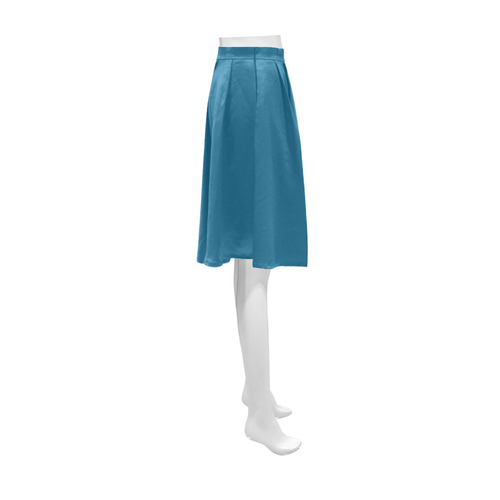 Blue Sapphire Athena Women's Short Skirt (Model D15)