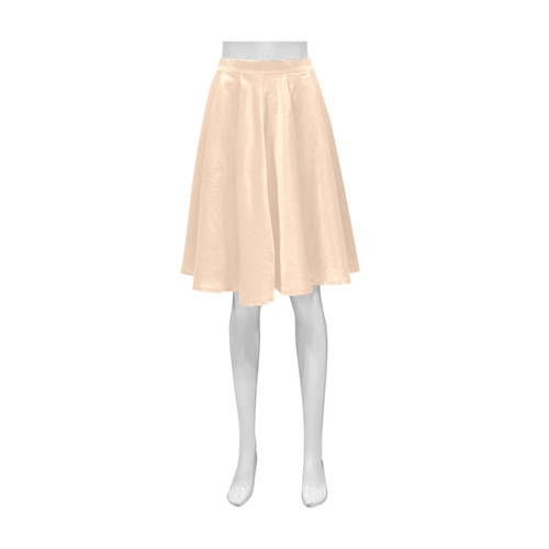 Tender Peach Athena Women's Short Skirt (Model D15)
