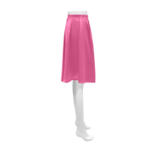 Magenta Athena Women's Short Skirt (Model D15)