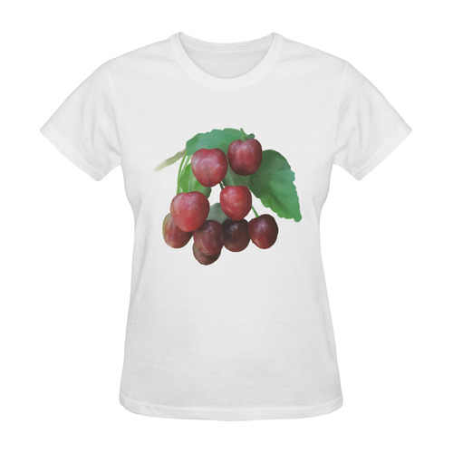 Sour Cherry Sunny Women's T-shirt (Model T05)