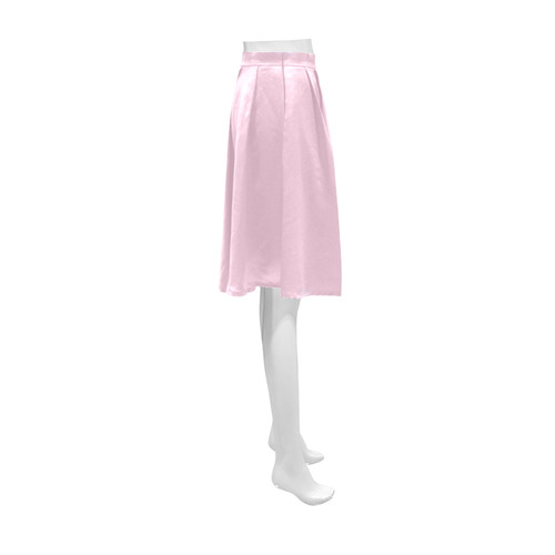 Pink Mist Athena Women's Short Skirt (Model D15)