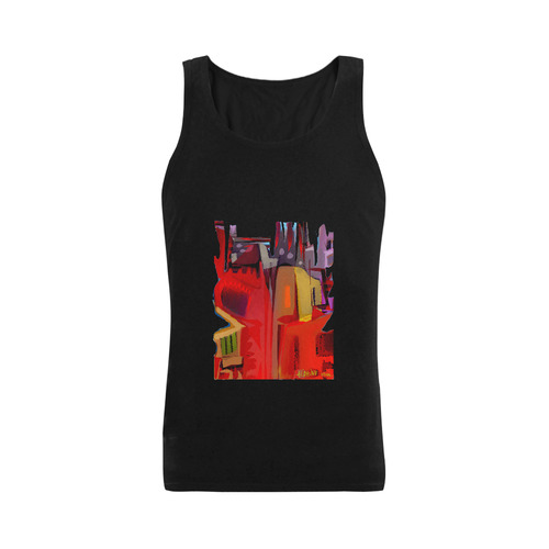 feeling14 Men's Shoulder-Free Tank Top (Model T33)