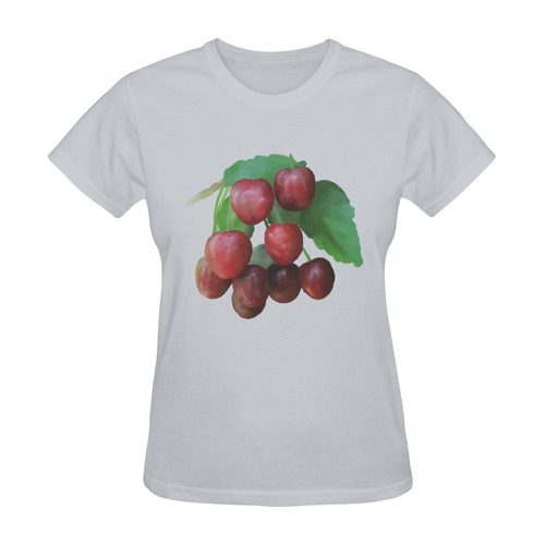 Sour Cherry Sunny Women's T-shirt (Model T05)