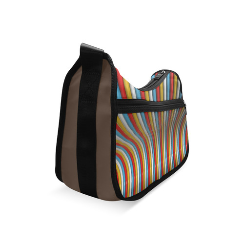 abstract plastic tubes Crossbody Bags (Model 1616)