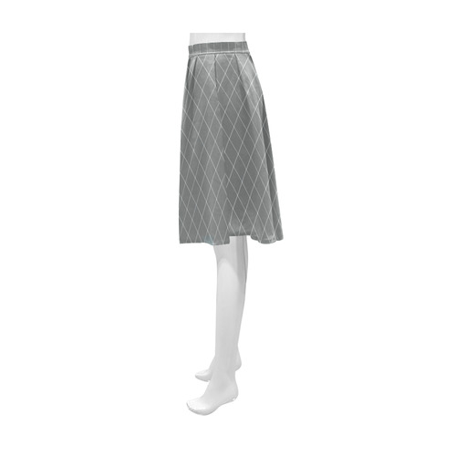 squares 3 Athena Women's Short Skirt (Model D15)