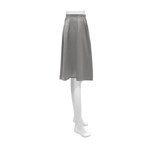 Pewter Athena Women's Short Skirt (Model D15)