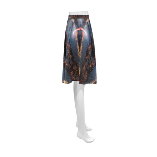 NASA: Black Hole Eating a Star Astronomy Abstract Athena Women's Short Skirt (Model D15)