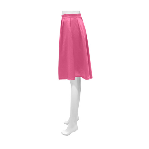 Raspberry Sorbet Athena Women's Short Skirt (Model D15)