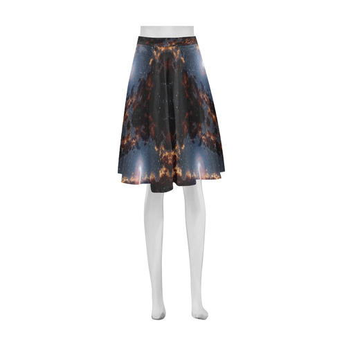 NASA: Black Hole Eating a Star Astronomy Abstract Athena Women's Short Skirt (Model D15)