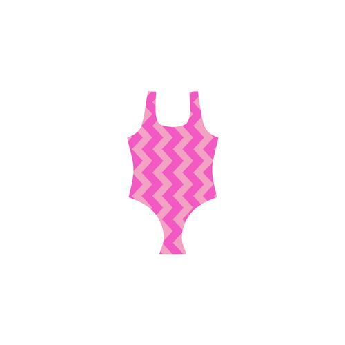 New in shop! Young designers fashion. "Lollipop edition" 2016. Zig-zag textile - original  Vest One Piece Swimsuit (Model S04)