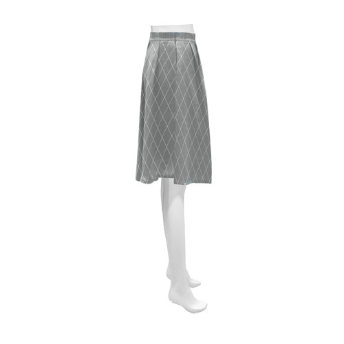 squares 3 Athena Women's Short Skirt (Model D15)