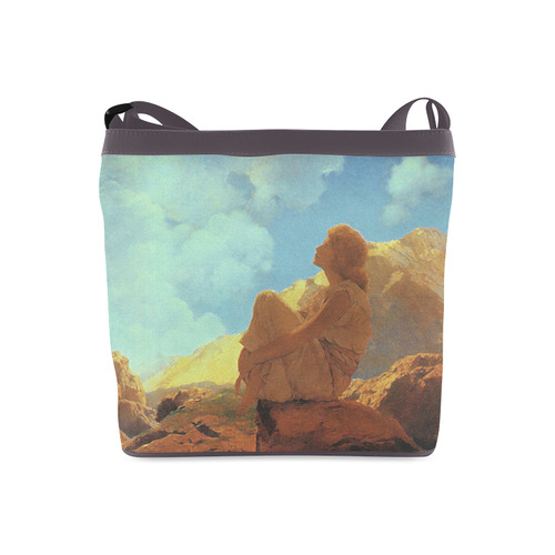 Maxfield Parrish Spring Morning Fine Art Crossbody Bags (Model 1613)