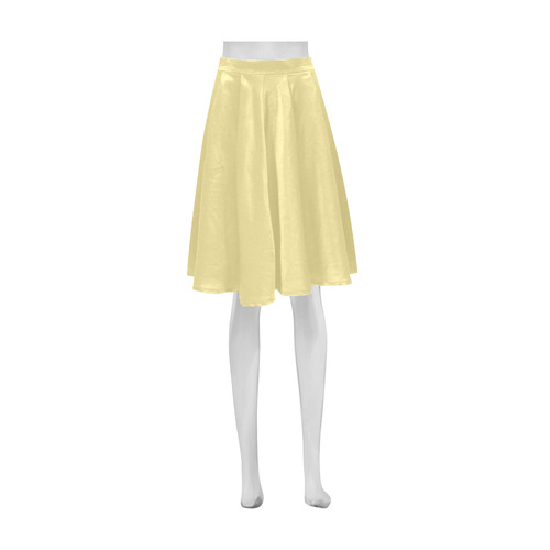 Custard Athena Women's Short Skirt (Model D15)