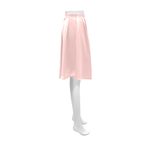 Seashell Pink Athena Women's Short Skirt (Model D15)