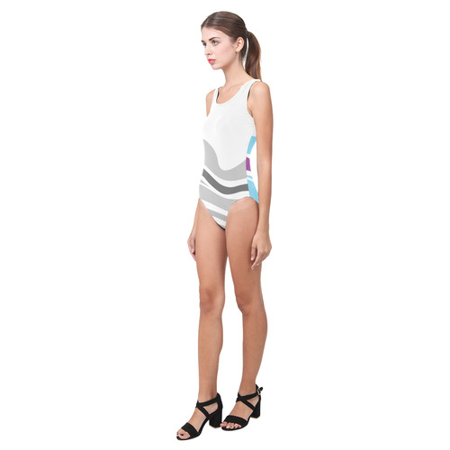 New wave bikini in our shop. Designers young fashion. New arrival for 2016 Vest One Piece Swimsuit (Model S04)