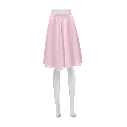 Pink Mist Athena Women's Short Skirt (Model D15)