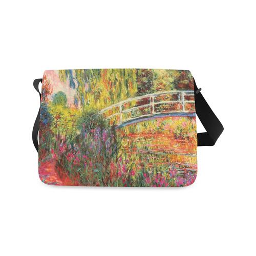 floral messenger bag