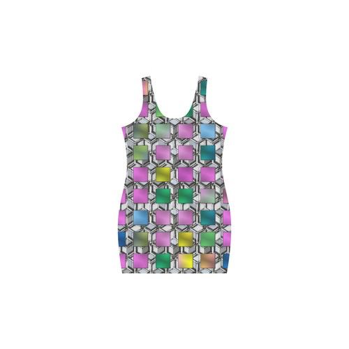 ABSTRACT LADY Medea Vest Dress (Model D06)