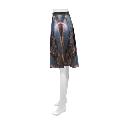 NASA: Black Hole Eating a Star Astronomy Abstract Athena Women's Short Skirt (Model D15)