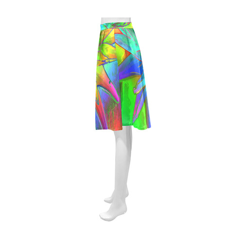 Floral ArtStudio 271016 A Athena Women's Short Skirt (Model D15)