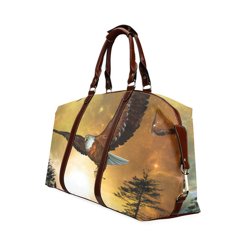 Awesome flying eagle Classic Travel Bag (Model 1643) Remake