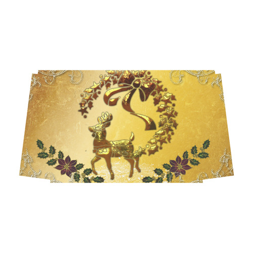 Reindeer in golden colors Classic Travel Bag (Model 1643) Remake