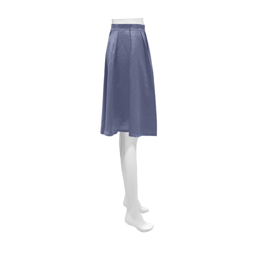 Deep Cobalt Athena Women's Short Skirt (Model D15)