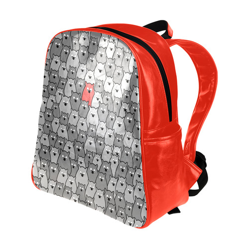 Stand Out From the Crowd Multi-Pockets Backpack (Model 1636)
