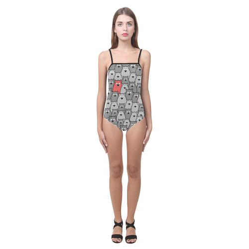 Stand Out From the Crowd Strap Swimsuit ( Model S05)