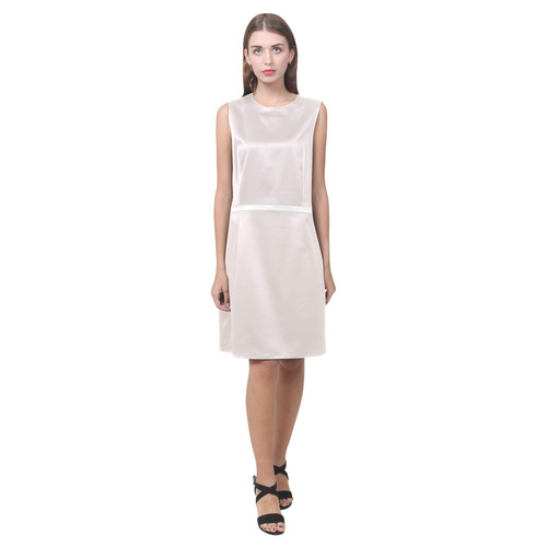 Bridal Blush Eos Women's Sleeveless Dress (Model D01)