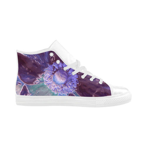 Floral ArtStudio 281016 C Aquila High Top Microfiber Leather Women's Shoes/Large Size (Model 032)