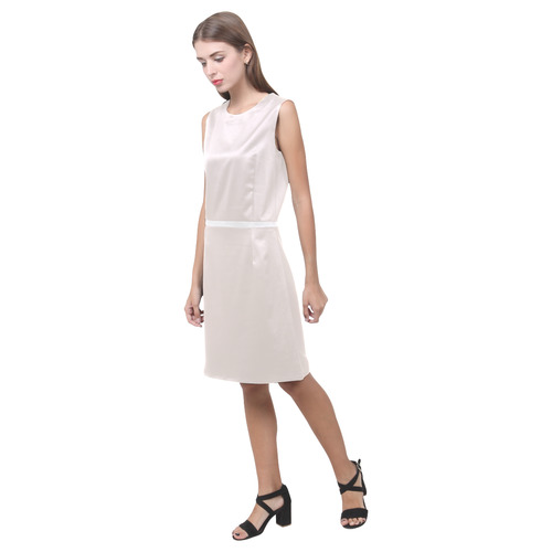 Bridal Blush Eos Women's Sleeveless Dress (Model D01)