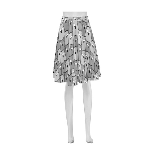 Stand Out From the Crowd Athena Women's Short Skirt (Model D15)