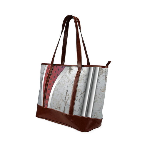 3D metal texture Tote Handbag (Model 1642)
