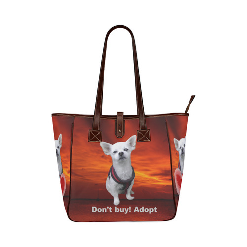 Dog Chihuahua Classic Tote Bag (Model 1644)
