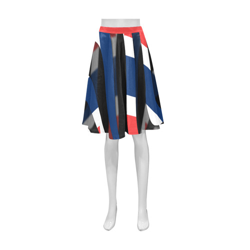 The Flag of Norway Athena Women's Short Skirt (Model D15)