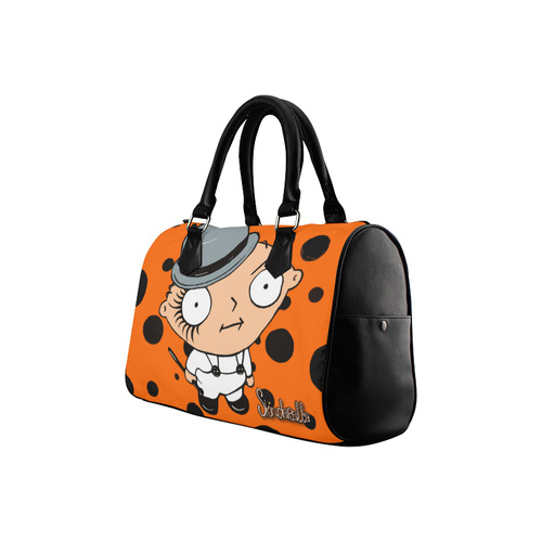 "Clockwork Stewie" by Skinderella Boston Handbag (Model 1621)