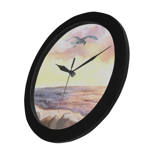 amanece Circular Plastic Wall clock