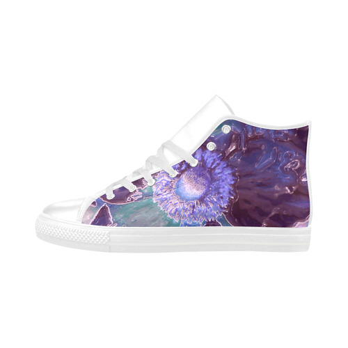 Floral ArtStudio 281016 C Aquila High Top Microfiber Leather Women's Shoes/Large Size (Model 032)