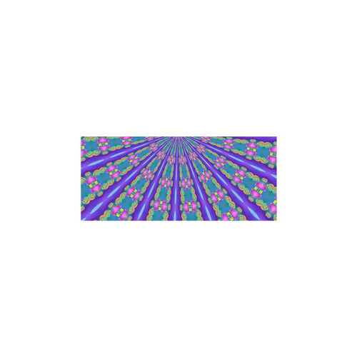 Fractal Kaleidoscope Mandala Flower Abstract 28 Sleeveless Splicing Shift Dress(Model D17)