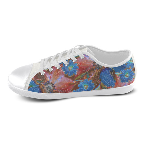 Floral ArtStudio 261016 B Canvas Shoes for Women/Large Size (Model 016)